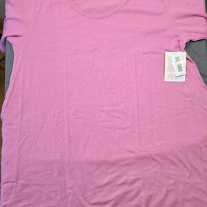 LuLaRoe Women's Short Sleeve T-Shirt Pink Perfect T Size Small